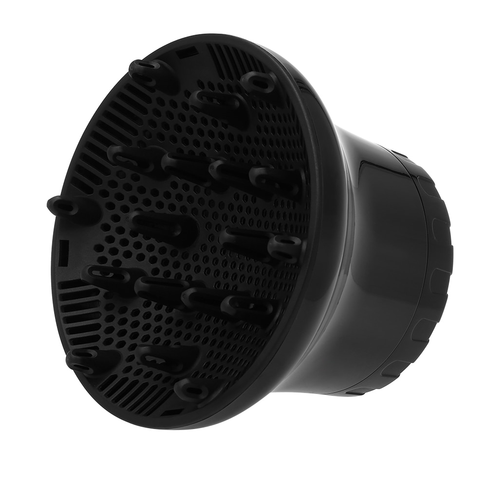 Hair Drier Diffuser Adjustable Blow Driers Diffuser for Curly or Wavy Hair Styling Accessories Salon Hair Tool: Black