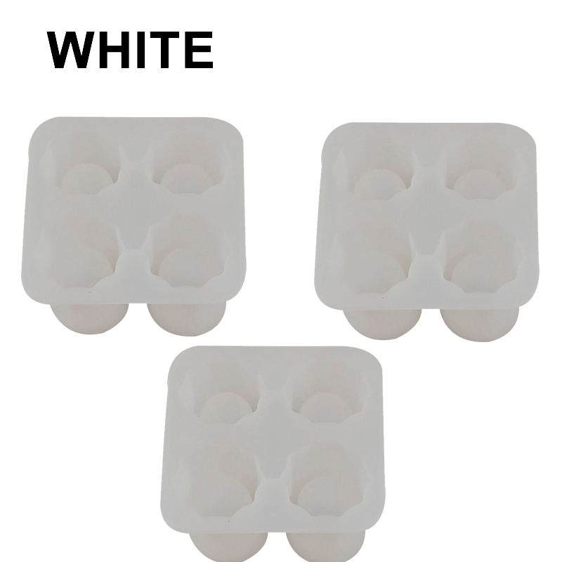 Ice Cup Cube Tray Mold Makes Shot Glasses Ice Mould Novelty Ice Cube Tray Summer Drinking Tool Ice Shot Glass Mold: Brown