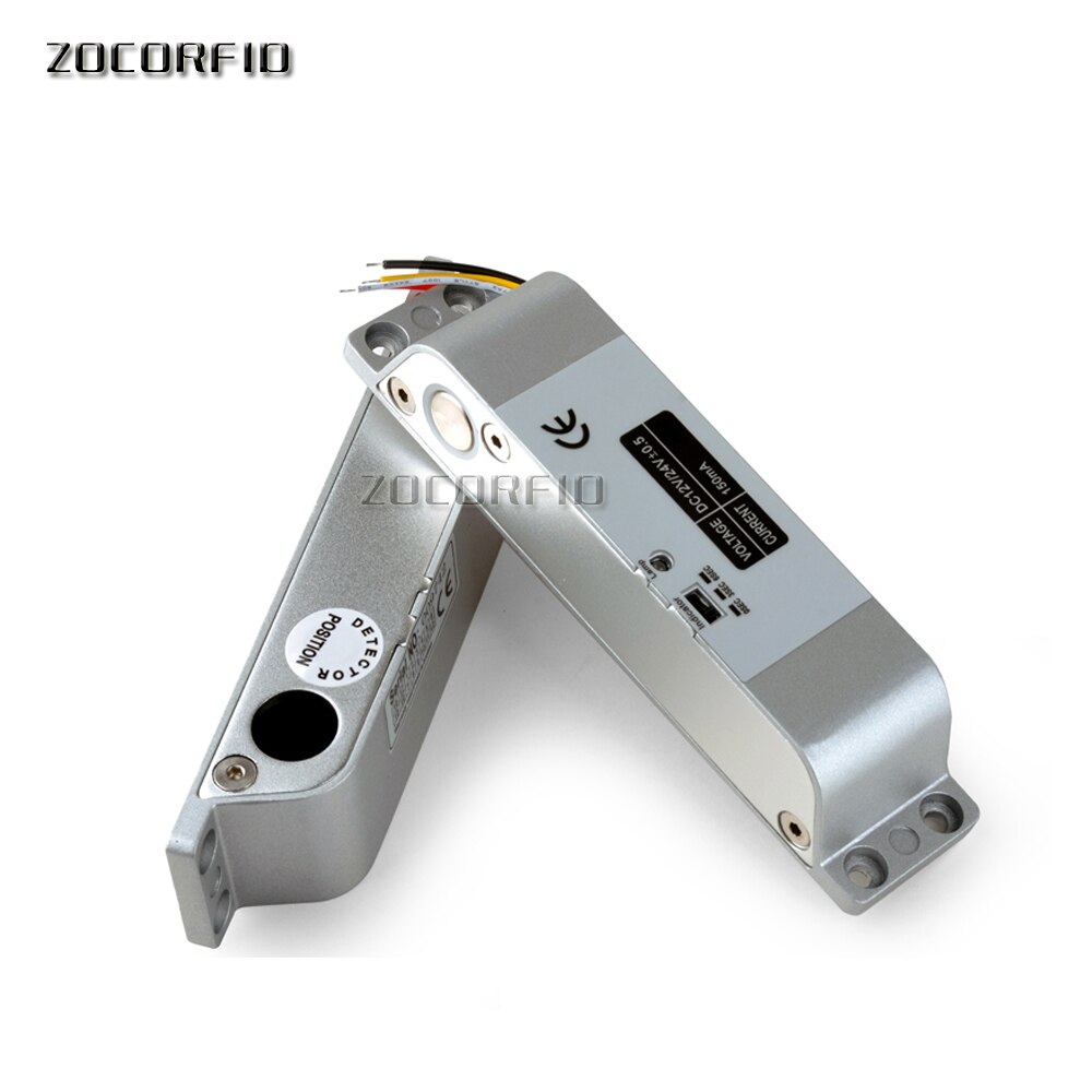 Surface install DC12V fail-safe Mode Electric Bolt Lock for Access Control or Intercom System.