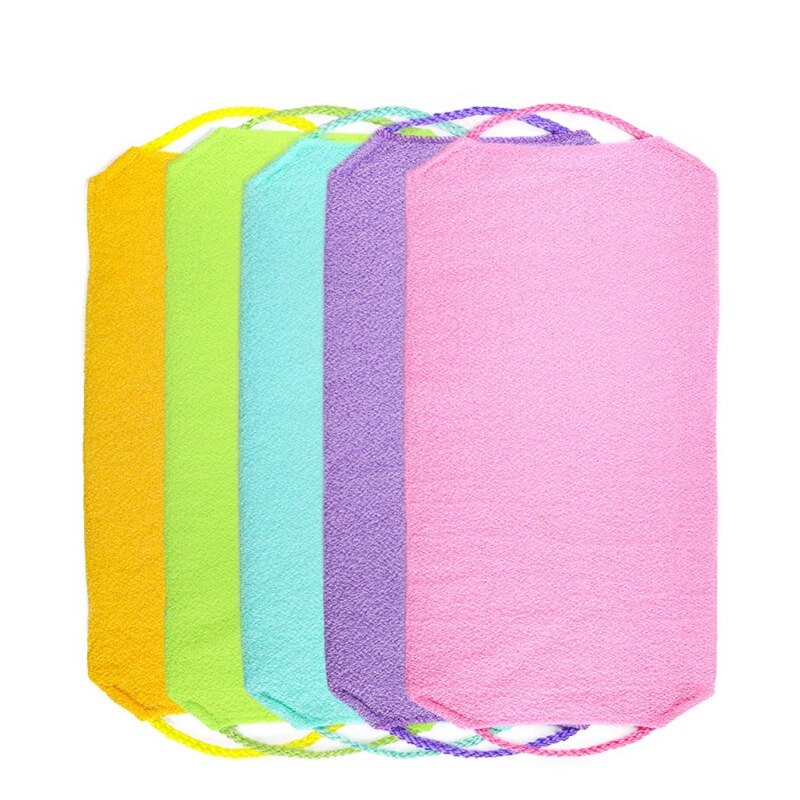 Tissu de bain exfoliant enlever la peau morte adoucir la peau nettoyage de la peau douche magique frotte le tissu facile à utiliser