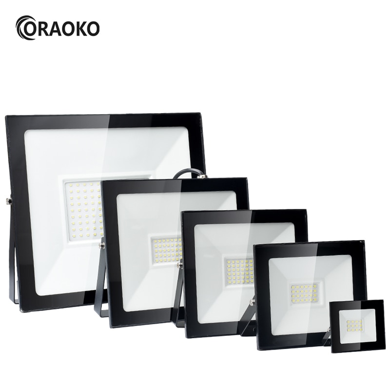Led Flood Light 220v 100w 50w 10w 20w 30w Super Bright Outdoor Floodlight Waterproof IP66 Led Projector Spot light