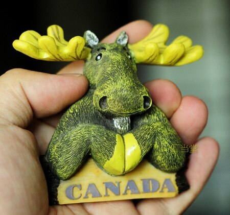 Canada 3D Fridge Magnets USA Tourism Souvenirs Refrigerator Magnetic Stickers Home Decortion: 007