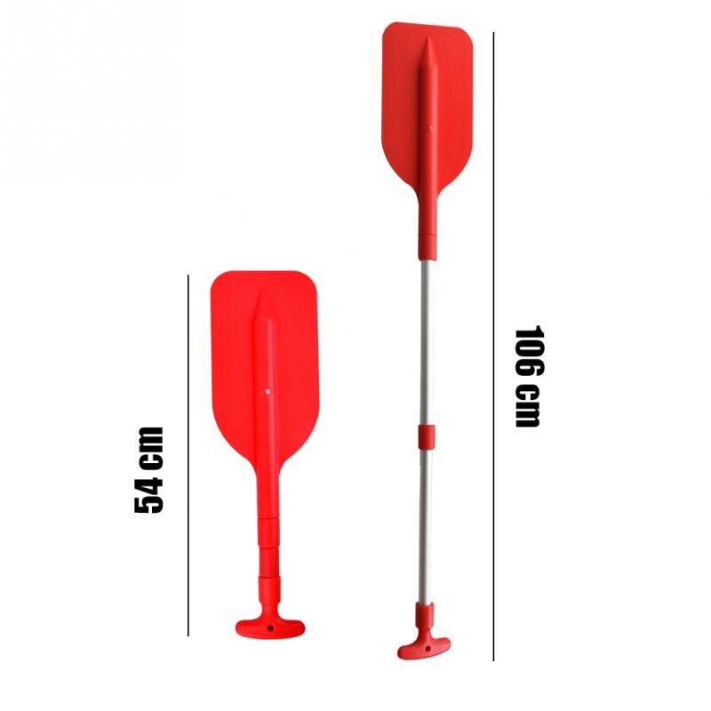 Antislip Fishing Roeispaan Roeien Telescopische Draagbare Lichtgewicht Rafting Outdoor Boot Peddel Veiligheid Aluminium Water Sport