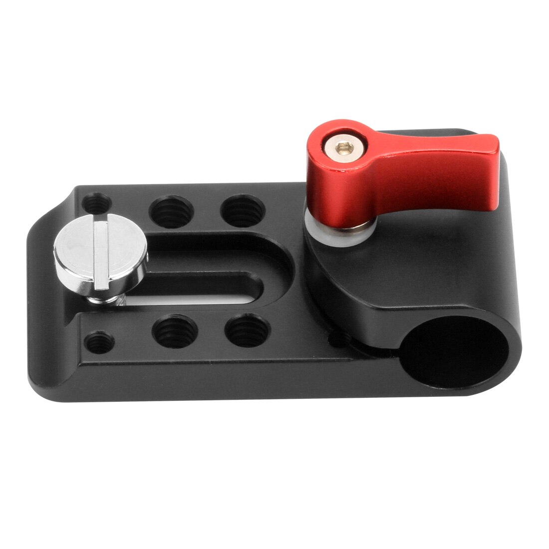 Tube Holder Clamp Mount Adapter for 15mm Rod Rail Follow Focus Rig for DSLR 5D2 GH2 Camera Stabilizer Photography