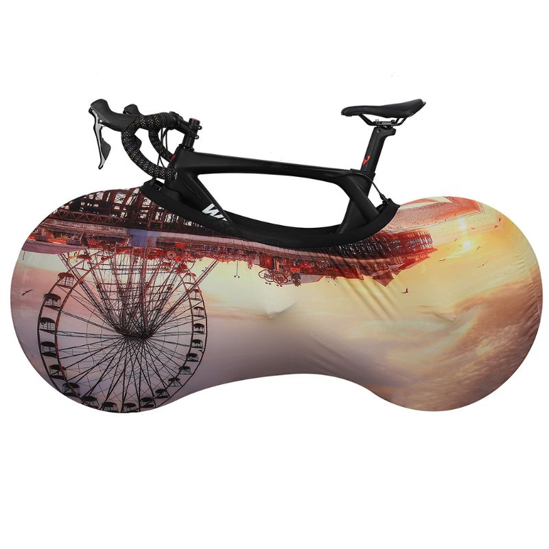 Dustproof Mountain Road Bike Cover Indoor MTB Bicycle Wheel Protection Gear Bag W91C: C