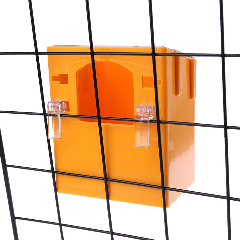 Pigeon Feeder Water Feeding Plastic Food Dispenser Pet Birds Parrot Container Supplies Dustptoof Bird Feeder