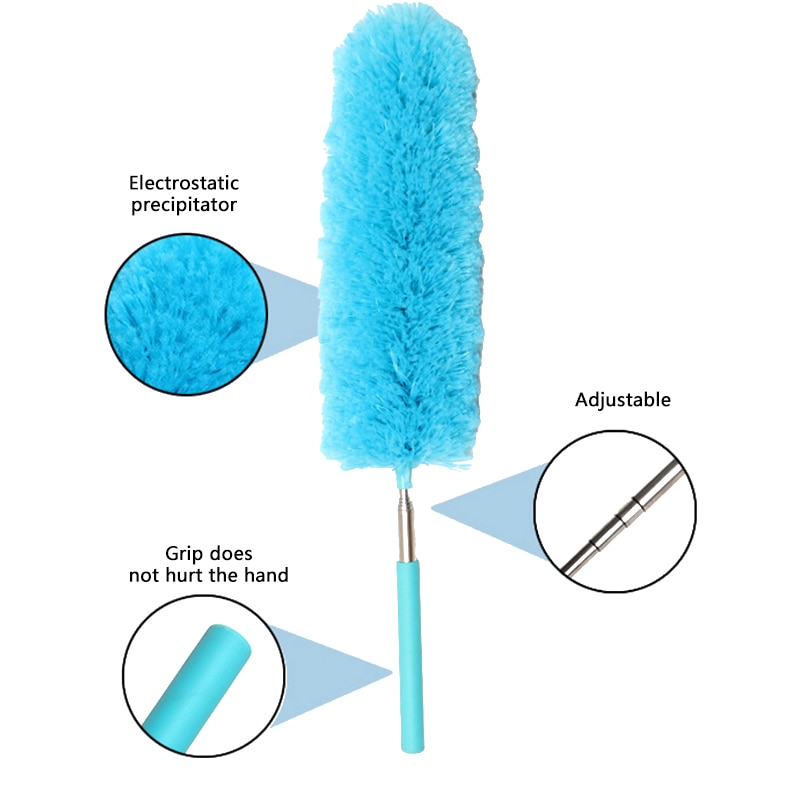 Praktisk blød mikrofiber duster børste støvrenser anti støv børste hjem air-condition bil møbler rengøring værktøj husholdning