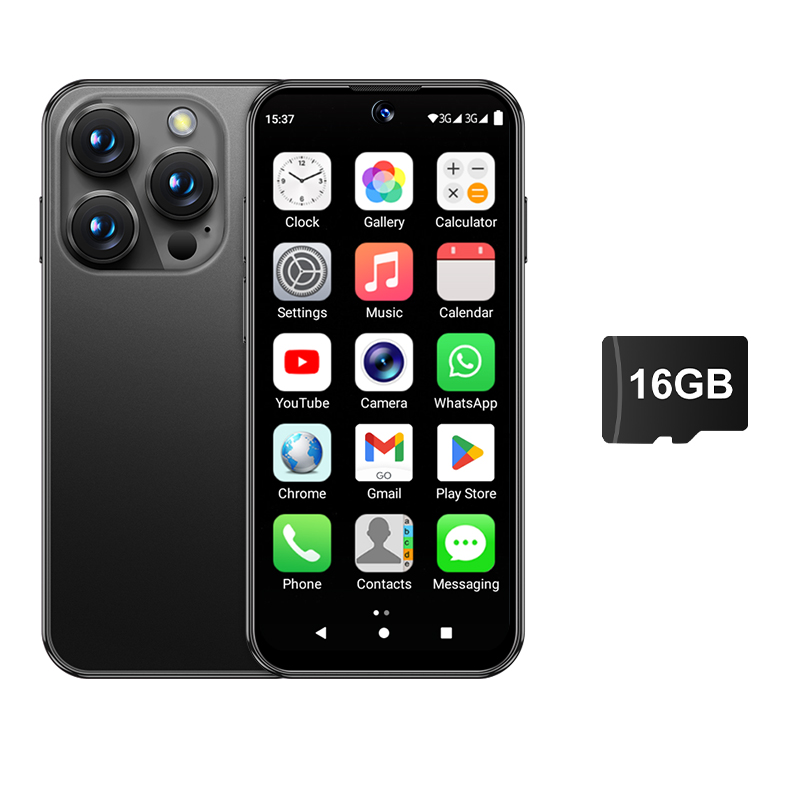 SERVO 19E Mini-Smartphone Android10 OS 3G WCDMA 2 GB + 16 GB Gesicht Freischalten abspielen Geschäft WiFi Hotspot 2 SIM bereithalten Niedliche Mobiltelefone Günstig: Rot