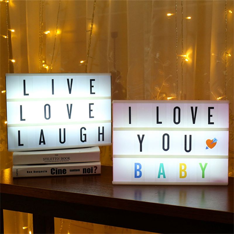 65.4X35Mm Filmische Lightbox Vervanging Letters & Numbers Tekenen Voor A4 Licht Up