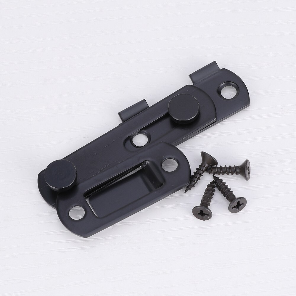 2pcs Stainless Steel Rust-proof Door Hasp Gate Latches Safety Door Lock for Doors Windows Cabinets Gates Furniture