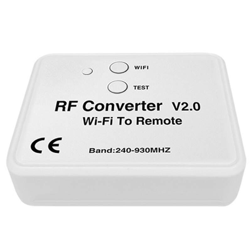 Universal 433MHz WiFi Switch RF Remote Control WiFi to Converter Multi Frequency Rolling Code Garage Door Remote Control Convert