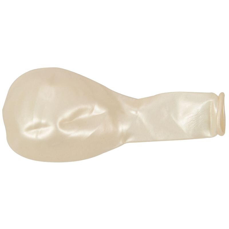 Bag of 20 latex balloons 12 "or 30 cm nacres White