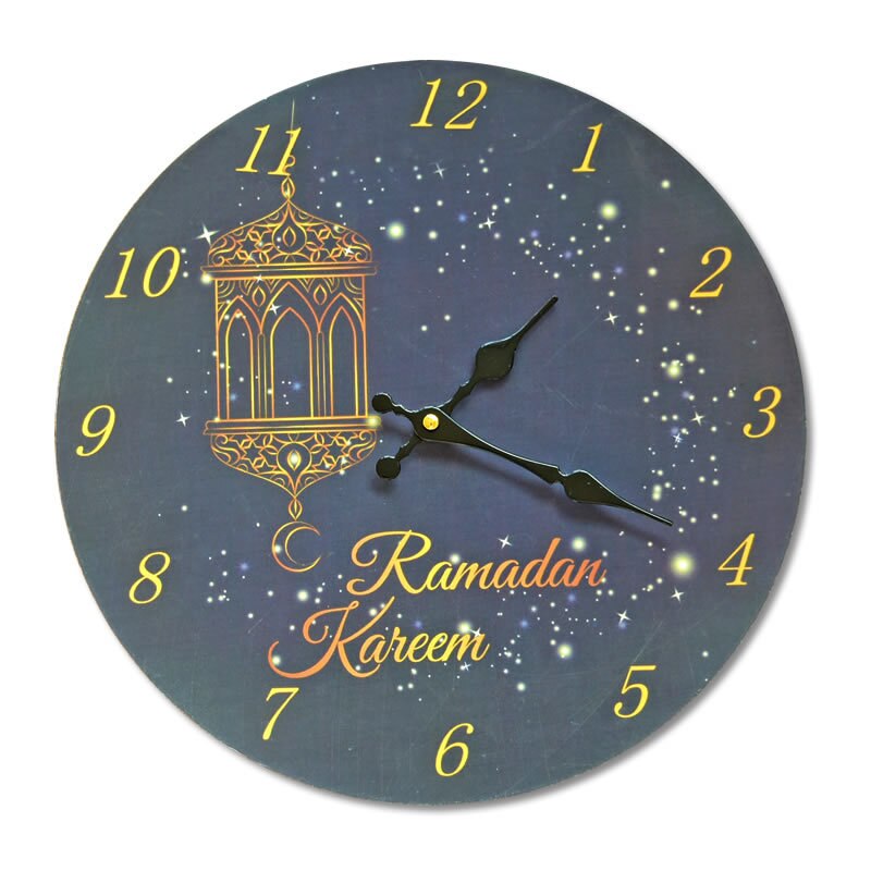 Muslim Islamic Electronic Clock Frameless Drawing Clock Craft Clock 0896 Clocks Wall Home Decor Digital Wall Clock