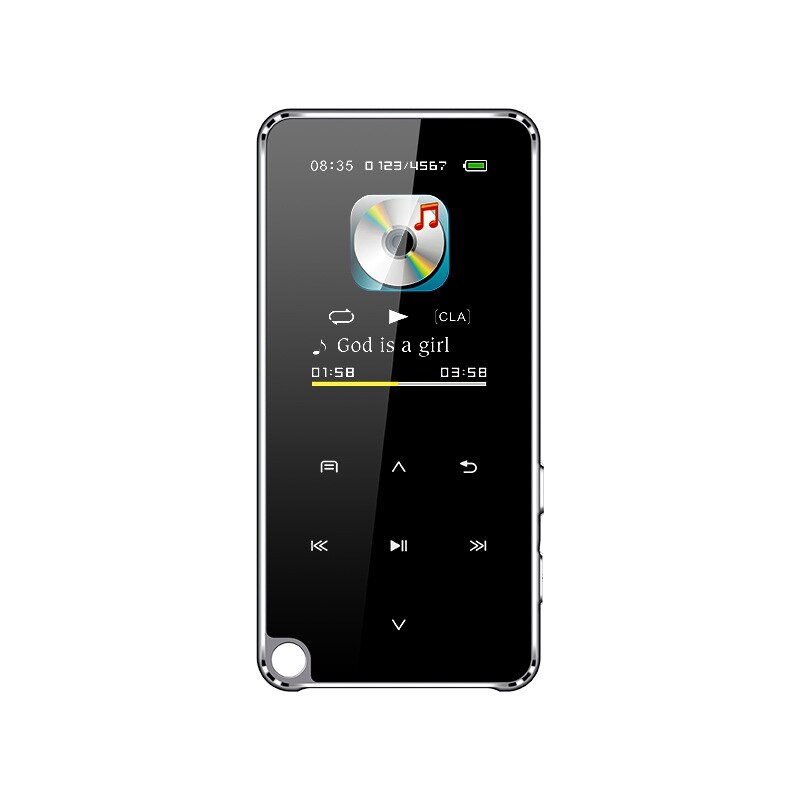 M25 4gb mp3 player mit bluetooth, 4.0, 1.77- zoll-touchscreen und hifi-sound in verlustfreier qualität: Default Title