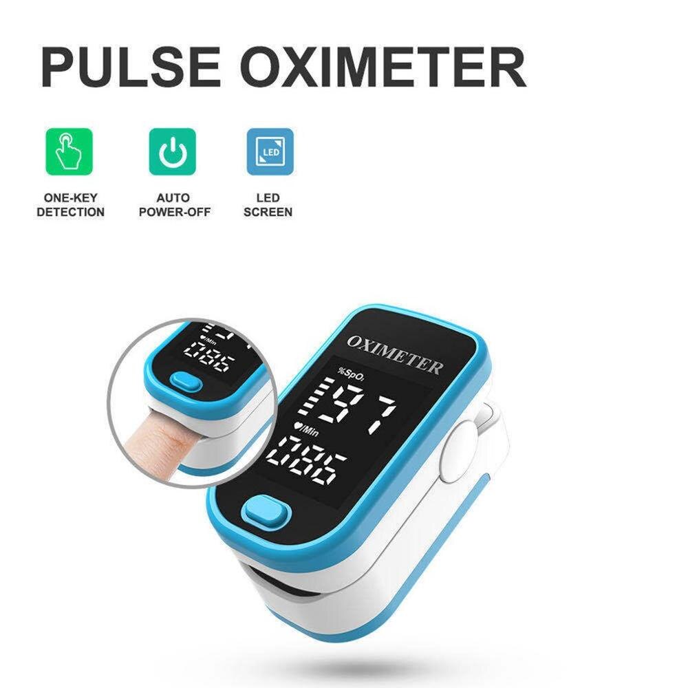 Oxymètre de pouls doigt pince à doigt rythme cardiaque oxymètre de pouls Portable fréquence cardiaque Spo3 moniteur compteur d'oxygène sanguin capteur pression