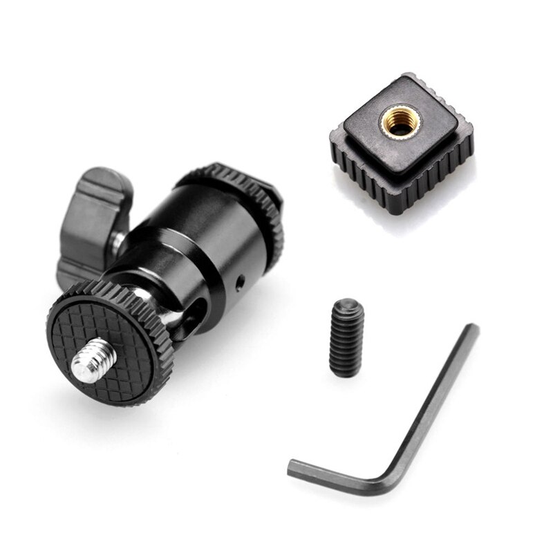 Adaptador do monitor do lcd com base fria da sapata da sapata quente com 1/4 Polegada furo fêmea