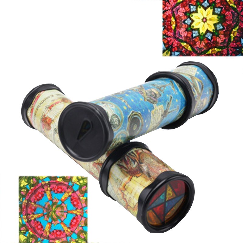 Große Skalierbare Rotierenden Kaleidoscopes Erweiterte Rotation Einstellbar Phantasie Farbige Welt Baby Pädagogisches Kinder Autismus Kid Spielzeug