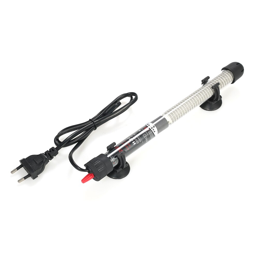 Varilla de calentador sumergible para acuario, accesorios de vidrio para tanque de peces, ajuste de temperatura de 220-240V