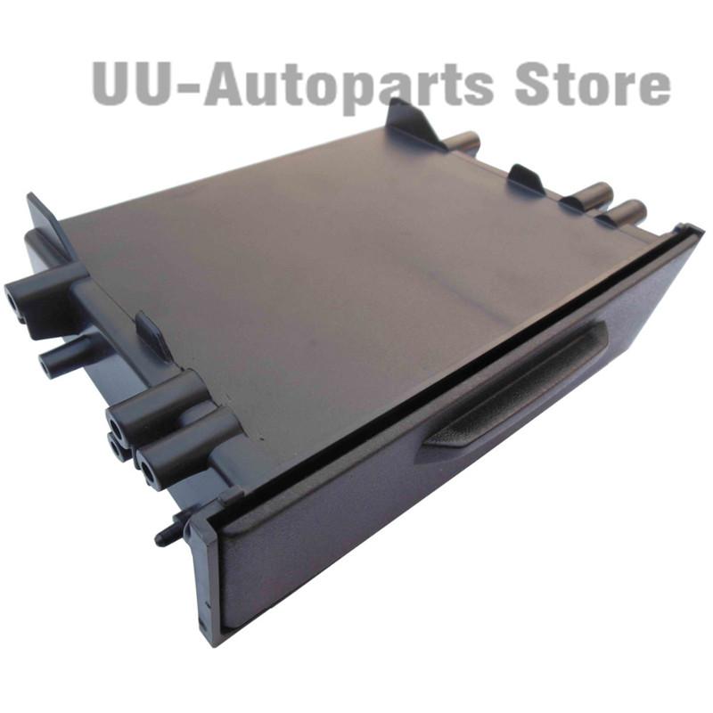 Opbevaringslomme boks kit universal enkelt din bil cd afspiller radio stereo dash trim opbevaring lomme boks kit
