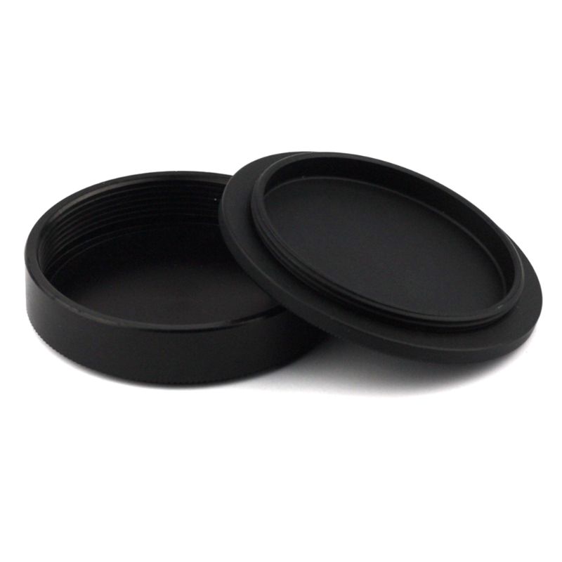 Copriobiettivo posteriore posteriore in lega di alluminio in metallo corpo fotocamera anteriore per accessori per obiettivi con attacco a vite M42