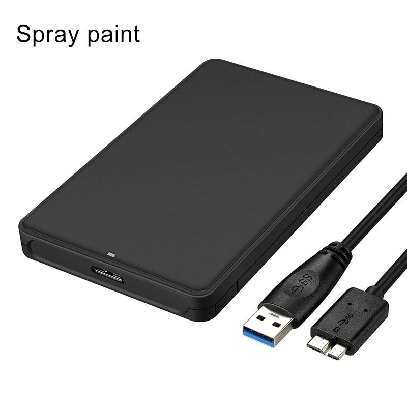 Draagbare Externe Hdd Enclousure 2.5 Inches Usb-opslagapparaten ND998: Spray paint