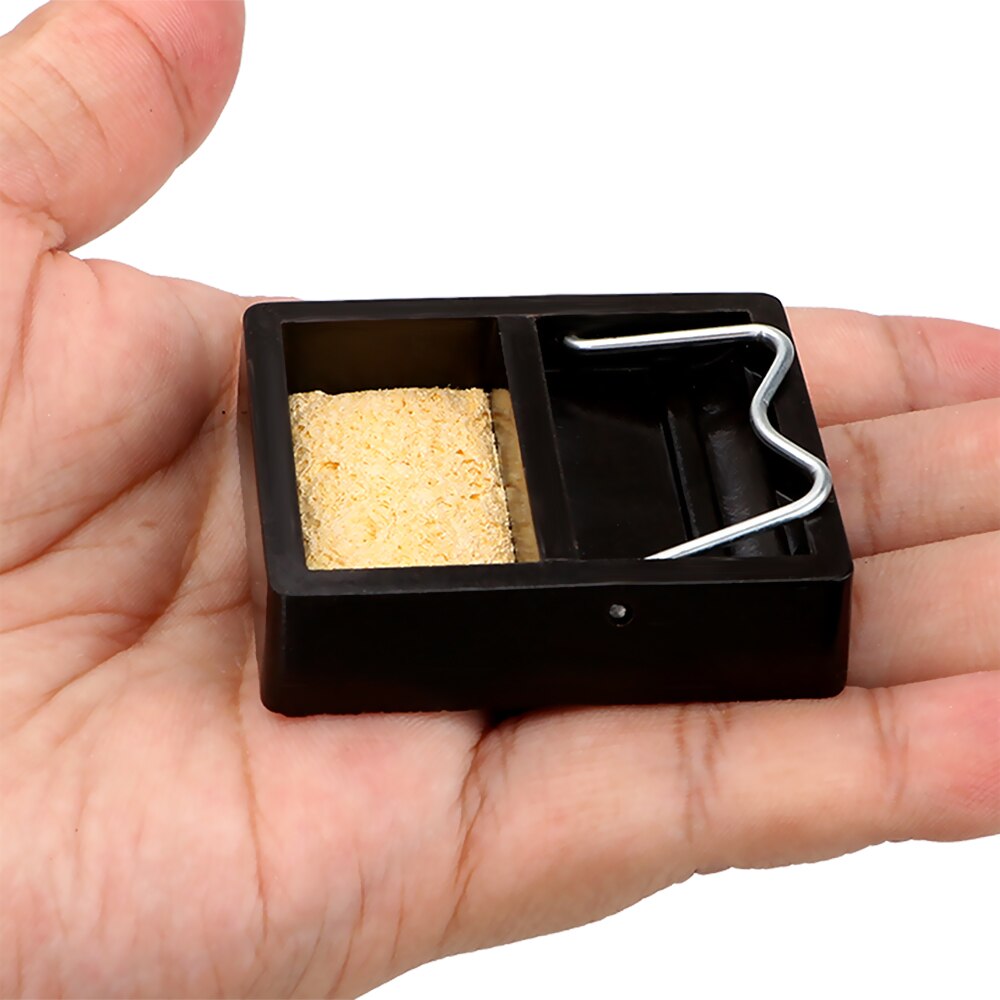 DIYWORK Electric Soldering Iron Stand Holder Small And Simple Soldering Iron Frame With Solder Sponge Metal Support Station