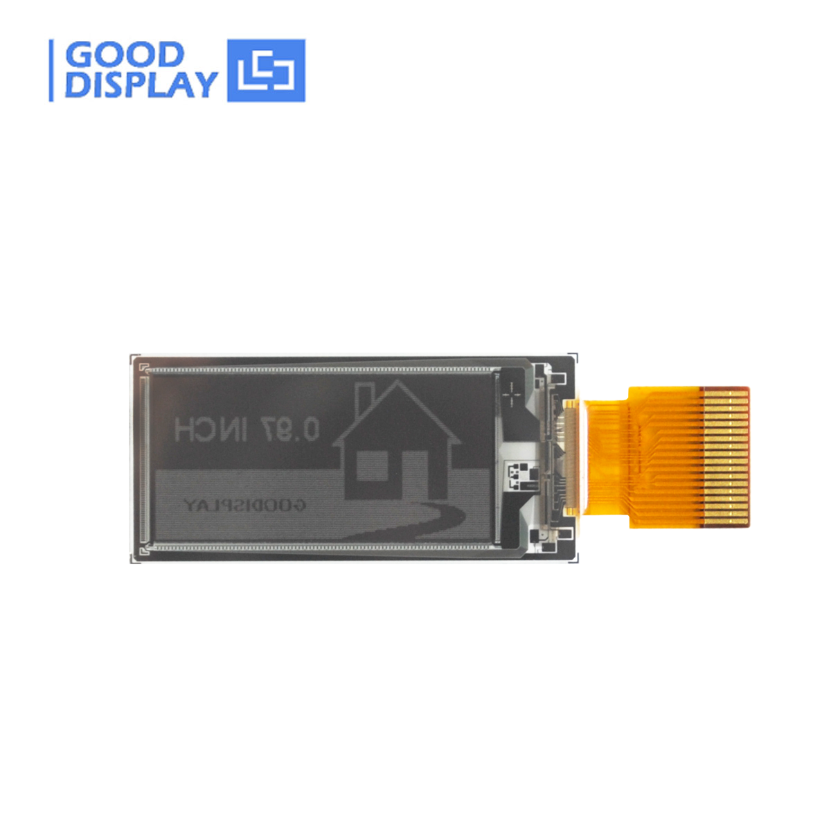 GooDisplay Mini 0.97 Inch E Ink Screen 184x88 Resolution 18PIN FPC SPI Small Epaper, GDEM0097T61