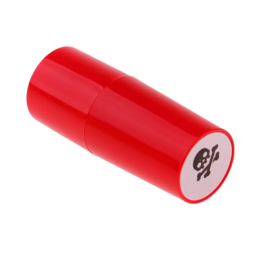 Tampon de balle de Golf rouge, 1 pièce, extérieur, motif Animal de dessin animé, fabricant, marqueur de balle de Golf durable: Skull