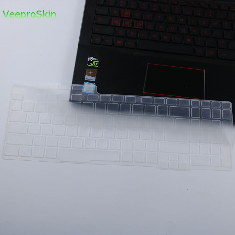 Laptop tastatur cover beskytter til asus tuf gaming  f15 fx506li fx506lh fx506 /  asus tuf  f17 fx706li fx706 fa706 gaming: Klar