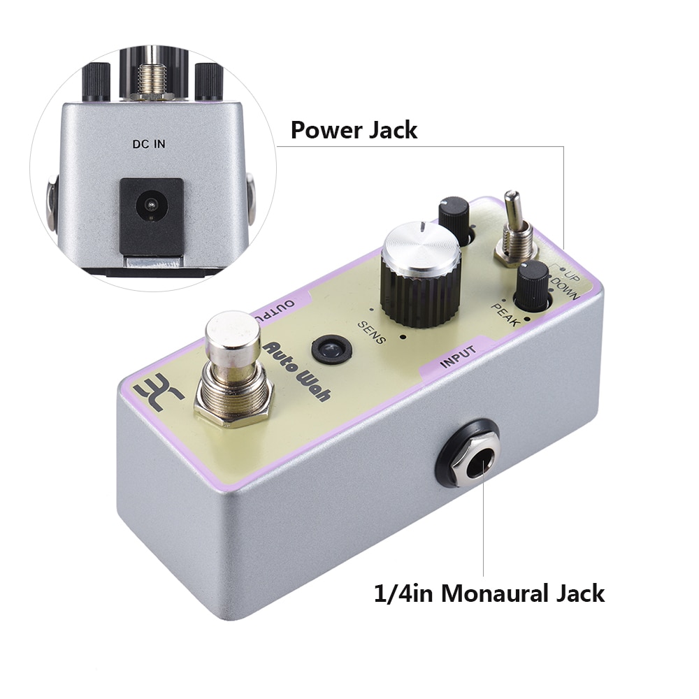 ENO TC-61 Auto Wah Gitaar Effect Pedaal True Bypass