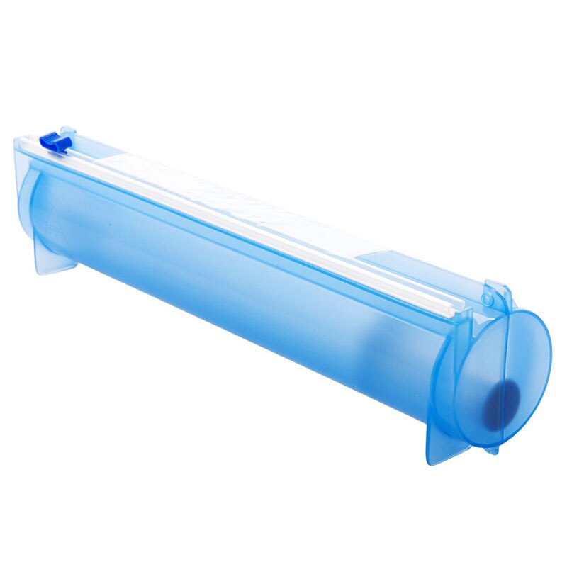 Film Plastique Distributeur De Papier D'aluminium Boîte De Support Pour Couper Le Film Alimentaire Film Alimentaire Cutter Cuisine Film Organisateur