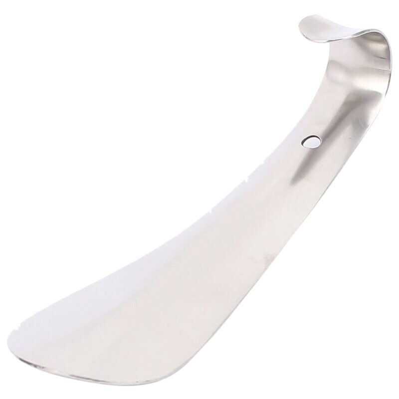 Stainless Steel Handled Shoehorn Shoe Horn Lifter 14.5cm Long