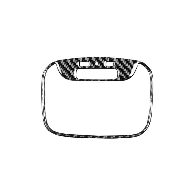 Carbon Fiber Rear Roof Dome Reading Light Trim For Mitsubishi Lancer Evo -14