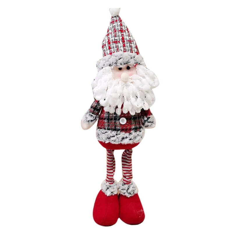 Telescopic Christmas Doll Merry Christmas Decor For Home Christmas Ornaments Xmas Year 2022: Deep Sapphire