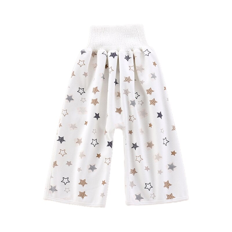 2 in 1 babybleierskjørtshorts vanntett absorberende pottetrening bleiebukser 23gd: 1 / L