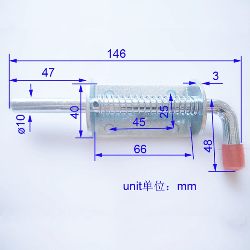 Zinc Plated Tailgate Latch Fastener Lock Spring Loaded CatchesTruck Trailer Ute RV Parts Car Camper Caravan Accessories