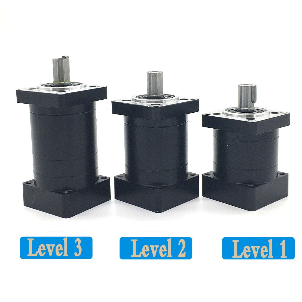 Motor paso a paso nema 23, ratio 3:1, reductor de caja de cambios planetaria, eje de 8mm, velocidad de 3 ratio, caja de cambios gor nema 23