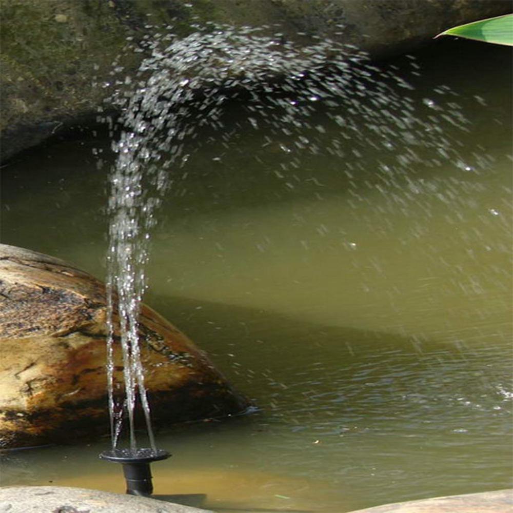 Mini Solar- Brunnen Garten Schwimmbad Teich Schwimmenden Wasser Pistole Brunnen 30-50cm Pumpe Ich bin Freien Schwimmen Schwimmbad Vogel Schlecht für freundlicher Spielzeug