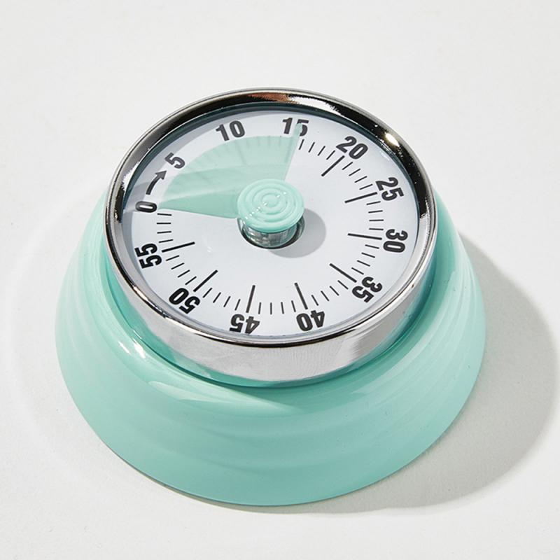 Kitchen Timer 60 Minutes Count Square Cooking Up Alarm Sleep Temporizador Clock Mechanical Stopwatch Alarm Down Office Meeting: green