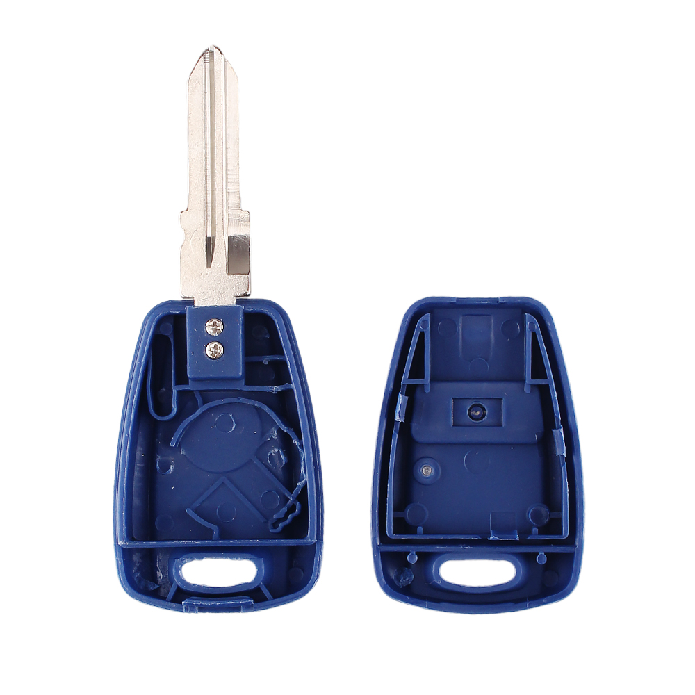 Dandkey Autosleutel Cover 1 Button Remote Key Case Voor Fiat Punto Doblo Bravo Transponder Auto Sleutel Shell SIP22 Blade/GT15R Blade
