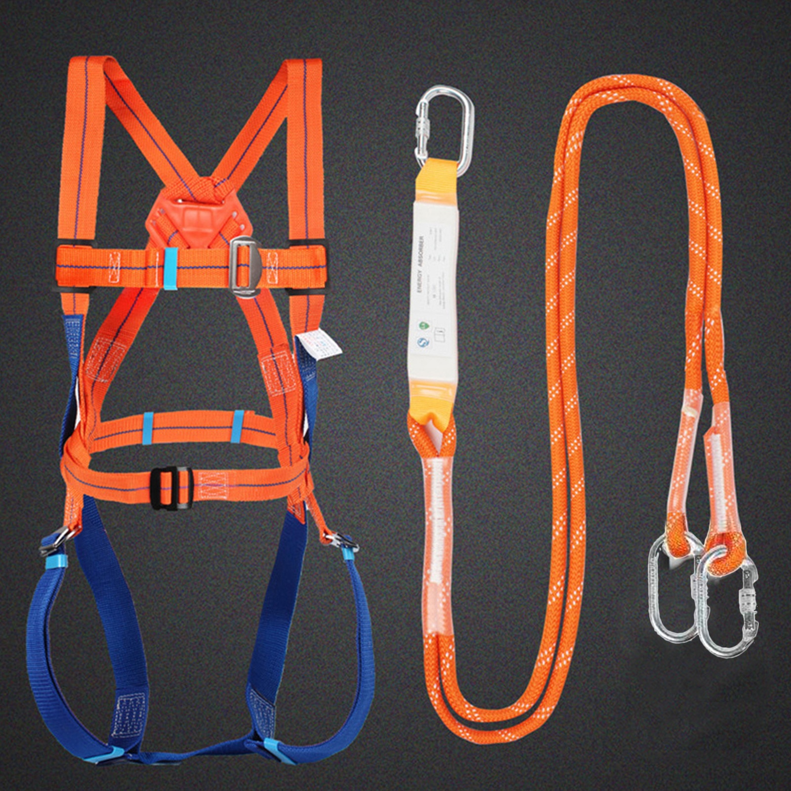 Full Body Hardheid Veiligheidsgordel Redding Werkplek Veiligheid Items Seat Belt Verzekering Outdoor Bouw Te Voorkomen Vallen