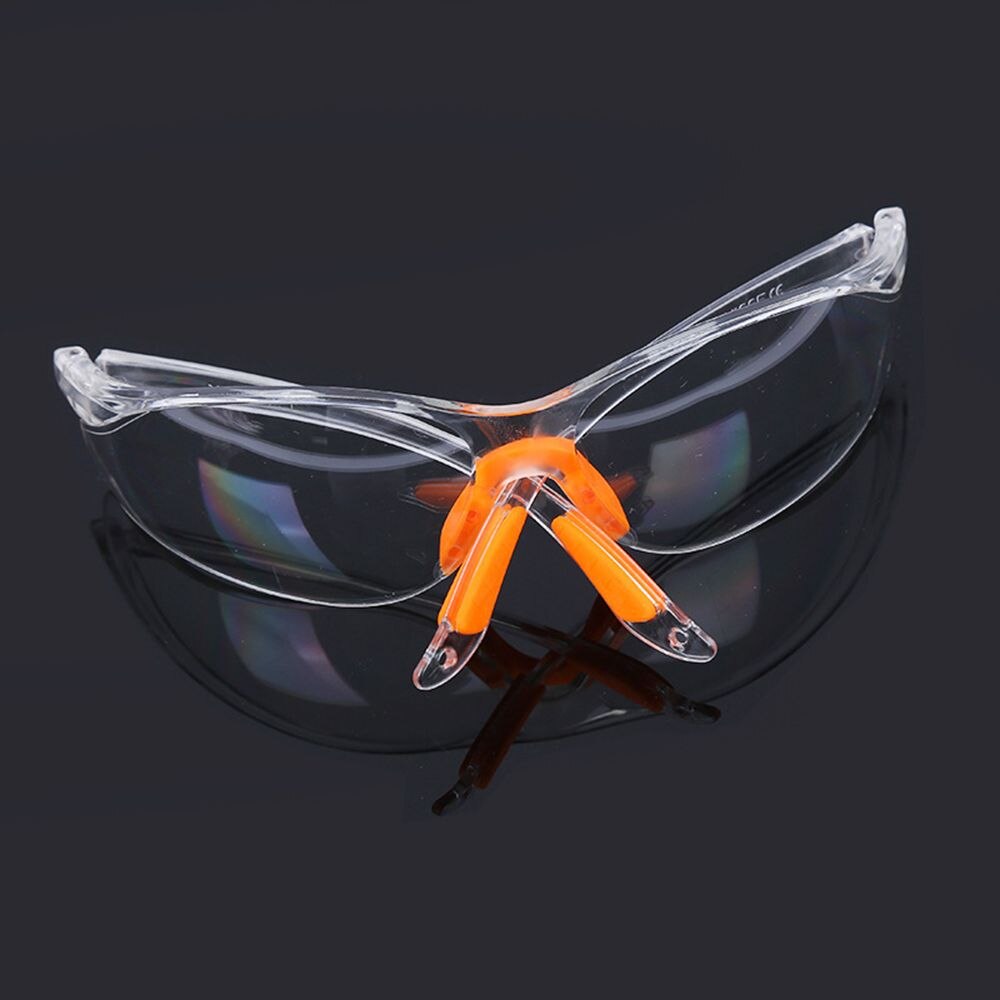Clear Anti-impact Factory Lab Outdoor Work Eye Protective Safety Goggles Glasses
