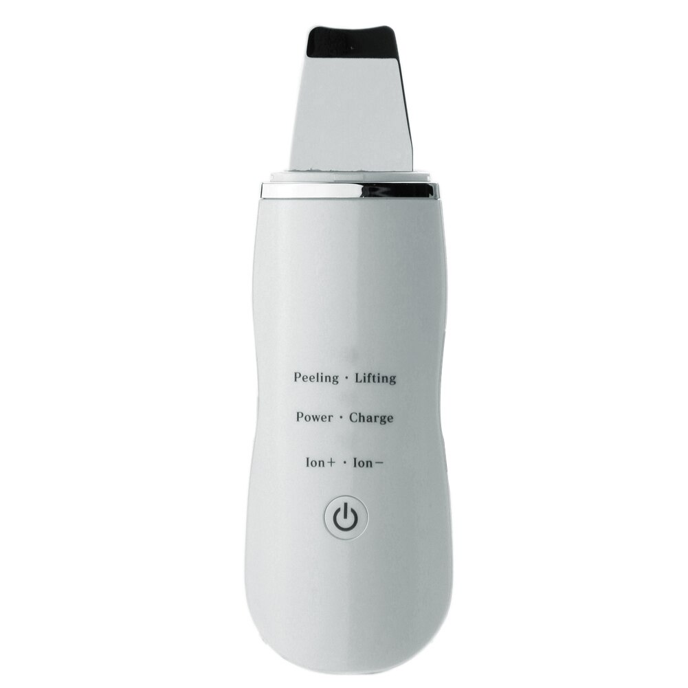 Ultrasonic Skin Scrubber Rechargeable Facial Peeling Massager Cleaner