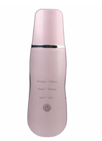 Sonic vibration skin scrubber / mini portable rechargeable ultrasonic skin scrubber