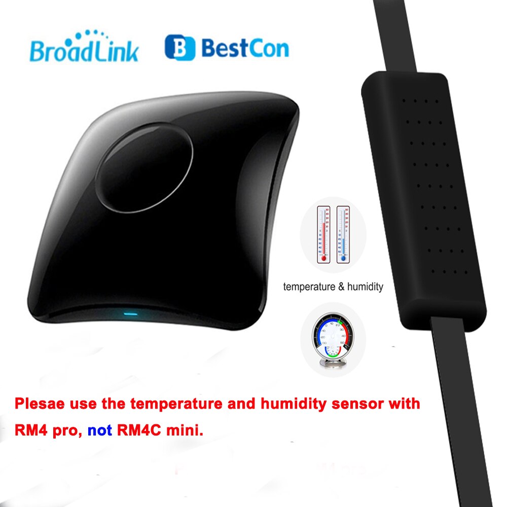 Broadlink HTS2 Usb-poort Tempetature Vochtigheid Sensor Detector Werkt Met RM4 Pro Universal Smart Remote