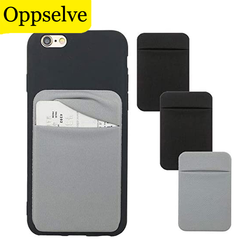 Tarjetero para teléfono móvil, pegatina de bolsillo, funda para tarjeta, adhesivo, billetera para iPhone 16, 15, 14, Samsung, Xiaomi, Huawei, teléfonos inteligentes