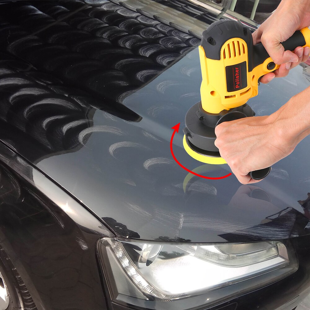 Adjustable Speed Electric Car Polisher 220V 3700rpm Car Accessories 700W Auto Polishing Machine Sanding Waxing Tools