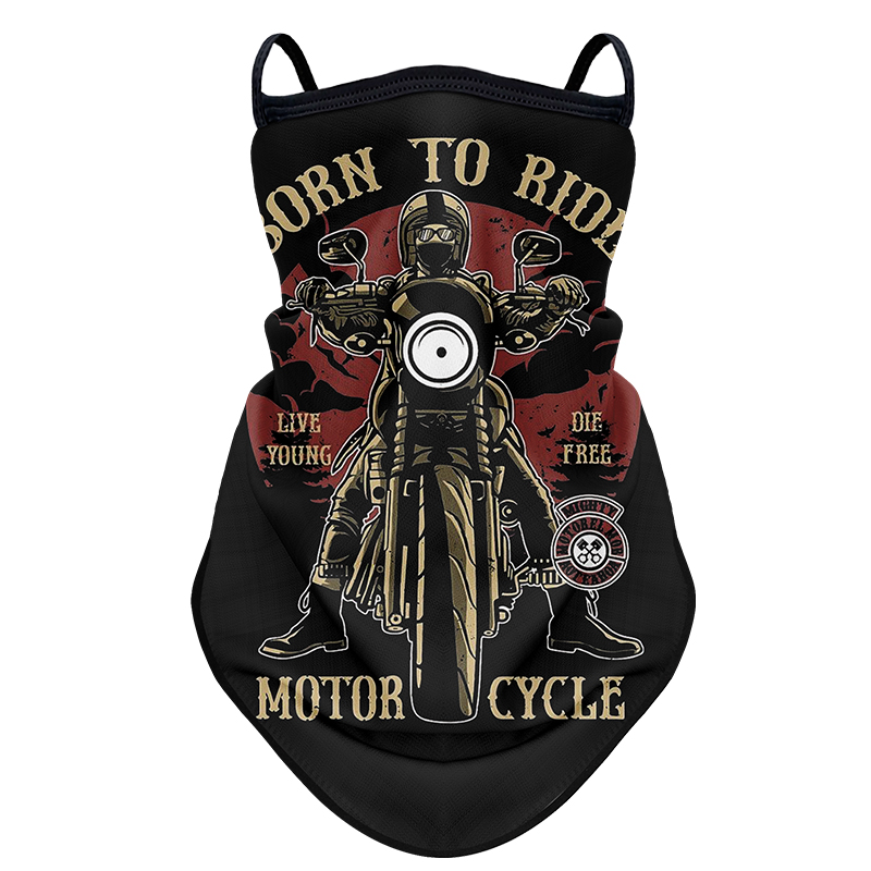 Máscara de protección solar Retro para Moto, pañuelo para la cabeza para motocicleta, Anti-UV para verano, cubierta para la cabeza y el cuello al aire libre, protector facial para montar, diadema deportiva