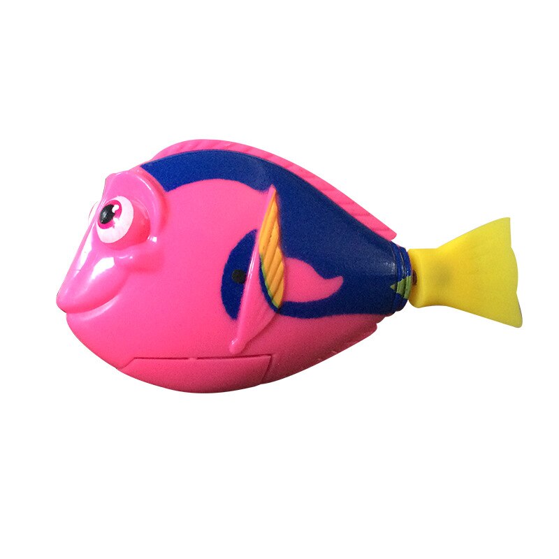 Bath Toys Attractive Swimming Fish Activated In Water Magical Electronic Fun Funny Gadgets Interesting for Kids: Deep Blue