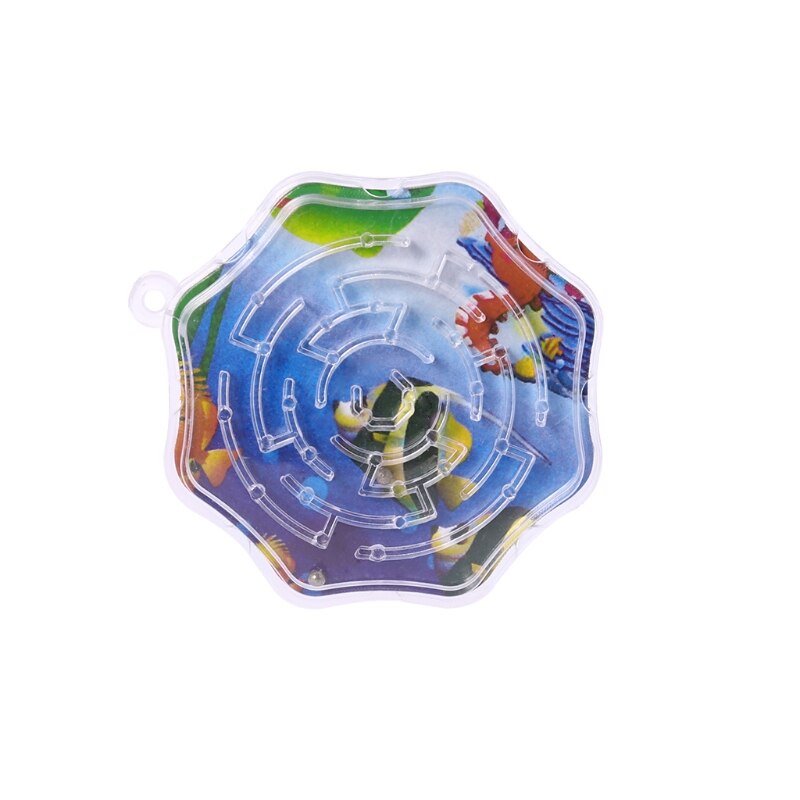 10Pcs Magic Achthoek Puzzel Speed Labyrint Spoor Doolhof Speelgoed Voor Kinderen Kids